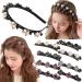 KKSS 9Pcs Braided Hair Clip Crystal Hair Clips Braided Hair Clips for Women Crystal Stone Braided Hair Clips Hair Accessories for Girls Shipping From The US Type A
