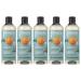 sarcia.eu ITINERA Hair Renewal Shampoo with Sicilian Bitter Orange 95% Natural Ingredients 370ml Pack of 5