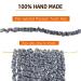 Dorsanee Pre-twisted Passion Twist Hair 10 Inch 8 packs for Women - Gray Synthetic Curly Crochet Extensions - Pre-looped Crochet Braids - Short Passion Twists - 1B/Gray - Buy Online on GoSupps.com