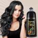 MEIDU Black Hair Dye Shampoo 3in1 black hair color shampoo can cover gray hair herbal ingredients natural hair color shampoo contains ginseng extract natural hair coloring - Buy Online on GoSupps.com
