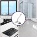 Rotating Tile Brush HeavyDuty Shower Scrubber Brush Scrubbing Cleaning Grout Brush Heavy Duty Stiff Bristle Scrubber Adjustable V Shaped Cleaning Brush for Limescale Grease White - Buy Online on GoSupps.com