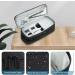 REMEK Hair Dryer Storage Bag | Large Capacity Hair Dryer Storage Organizer Travel Accessories Hair Dryer Handle Bag Gift for Friends Beings Black - Buy Online on GoSupps.com