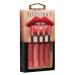 ELLEN TRACY Super Shine Lip Gloss Set - 4 Pc. Black Caps - Buy Online on GoSupps.com