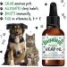 Bugalugs Hemp Oil Dog Calming Products 50ml- Nervous dog products for dog anxiety relief - Hemp oil for dogs uk & cats organic food supplements with omega 3 6 9 support hip joint & dog calming - Buy Online on GoSupps.com