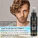 Sea Salt Spray for Men - Texturizing & Thickening Sea Salt Spray Hair Men Natural Salt Spray with Kelp & Red Algae Extract Adds Instant Volume Texture Thickness 3.38 Fl Oz (Pack of 2) - Buy Online on GoSupps.com