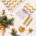 MIAHART 60 Pcs Gold White Tissue Paper Bulk - Decorative Metallic Wrapping Paper for Gift Bags, Birthday, Christmas Party Decoration - DIY Arts Crafts - Gold Dot Wave Design - 60 Sheets - Buy Online on GoSupps.com