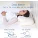 HOKIZU Cervical Memory Foam Pillow | Ergonomic Design for Neck & Shoulder Pain Relief | Orthopedic Support for Side, Back, Stomach Sleepers - Buy Online on GoSupps.com