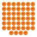 STIGA 46 Pack 1 Star Table Tennis Balls - 40mm ITTF Regulation Size and Weight Ping Pong Balls - White and Orange Available