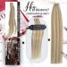 Moresoo Human Hair Extensions Tape in Dark Honey Blonde with Medium Blonde Highlight Tape in Extensions 22 Inch Tape in Real Hair Extensions 20Pcs/50g #16/22 22 Inch 1.#16/22 - Buy Online on GoSupps.com