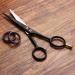 NARZ Professional Hairdressing Scissors - 6 Stainless Steel Hair Cutting Scissors for Men & Women - Ideal for Barbers & Hairdressers - Royal Black - Buy Online on GoSupps.com