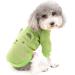 Zweitea Winter Coats for Small Dogs - Soft & Warm Jackets for Puppies | Cold Weather Clothing for Chihuahuas & Yorkies - XXL Green - Buy Online on GoSupps.com