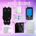 24 Modes TENS Muscle Stimulator - Back Pain Relief & Electronic Pulse Massager with 4 Pairs of Pads - Nerve Pain Therapy - Buy Online on GoSupps.com