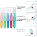 100 Pcs Interdental Brush Toothpick Set - Dental Floss Heads for Mouth Hygiene | Multi-Color Cleaning Tools - Buy Online on GoSupps.com