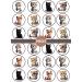 PRECUT Cute Cats Edible Cupcake Toppers - Cat Lover Theme Premium Thickness SWEETENED VANILLA - wafer card disc cake decorations (Pack of 24) - Buy Online on GoSupps.com