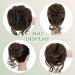 S-Noilite Messy Bun Hair Piece Tousled Updo Chignon Curly Wavy Scrunchie Ponytail Extension - Light Auburn to Dark Brown 30T4 - Buy Online on GoSupps.com