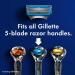Gillette ProGlide Chill Razor Blade Refills - 8 Count with Cooling Technology - Buy Online on GoSupps.com