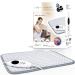 Sinnlein heating pillows made of fleece 30 x 60 cm T V S d GS checked |Electrical heat pillow with automatic switch -off |6 temperature levels |Washable up to 40 C |Digital display 30 x 60 cm gray