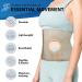 ORTONYX Abdominal Ostomy Belt for Men & Women - Adjustable Post-Operative Support for Colostomy & Ileostomy Surgery | Beige S-M (32-36 - Buy Online on GoSupps.com