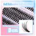 Self Adhesive Eyelashes Kit | 180 Reusable Cluster Lashes - No Glue Mixed Lengths 8-18mm | 30D 40D 50D | Includes Tweezers | International Shipping Available - Buy Online on GoSupps.com