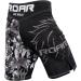 ROAR MMA Rash Guard & BJJ Shorts Set - Grey Camo Design - Small (2pcs) - Buy Online on GoSupps.com