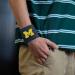 University of Michigan College Athletic Cotton Terry Cloth Wristbands (Pair) | School Basketball, Tennis, Football, Baseball - Buy Online on GoSupps.com