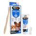 VETIQ Denti-Care Kit Enzymatic Toothpaste Helps Fight Tartar Reduce Dental Plaque. Contains Bamboo Toothbrush and Silicone Finger Sleeve. for Dogs and Cats.