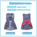 Petcute Elegant Dog Dress - Summer Tutu & Lace Skirt for Small Dogs - Cute Bowknot & Flower Design | XS Dark Blue & White - Buy Online on GoSupps.com