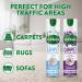 Zoflora Carpet Care Foam 600ml Refresh and Revive Carpets and Upholstery Eliminates Odour Linen Fresh and Midnight Blooms Fragrances pack of 2 - Buy Online on GoSupps.com