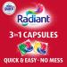 Radiant Active Clean 3-In-1 Laundry Detergent 28 Capsules Multicolor 420 g (Pack of 1) Active Clean 28 g (Pack of 1) - Buy Online on GoSupps.com