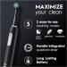 Oral-B Pro 1 Electric Toothbrush Set for Adults | 3D Cleaning, Gum Pressure Control | Christmas Gift | 2 Pin UK Plug | Black - 3 Piece Set - Buy Online on GoSupps.com
