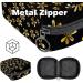 MUOOUM Sanitary Napkin Storage Bag - Golden Flowers Pattern Menstrual Cup Pouch - Buy Online on GoSupps.com