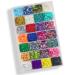 Chunky Glitter Gel - Pro Pallet - 28 Colors Holographic Body Glitter Gel for Body Face Hair - Vegan & Cruelty Free - Electric Bliss Beauty (28 Pack)