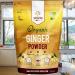Organic Ginger Powder 300g - Powerful Anti-Inflammatory & Antioxidant for Cooking and Tea - Buy Online on GoSupps.com