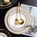 Serving Plates Exquisite Ceramic Dinner Plate Snack Plate Fruit Plate Sturdy Steak Plate Not Easy to Scratch for Kitchen Restaurant Western Food for Appetizer Dinner and Desserts (Size : 20.5cm) - Buy Online on GoSupps.com