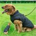 Tineer Winter Pet Coat with Harness | Waterproof Fleece Lined Warm Jacket for Large Dogs | XL Black - Buy Online on GoSupps.com