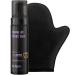 b.tan Darker Self Tanner Kit | Fall In Love at First Tan Bundle - Darker Self Tan Mousse with Self Tanning Mitt Applicator, Violet Base, 1 Hour Sunless Tanner, Fast Self Tan, No Fake Tan Smell, No Added Nasties, Vegan, Cruelty Free, 6.7 Fl Oz