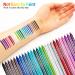 25 Color Waterproof Eyeliner Pencil Set with Sharpener - Long Lasting Colorful Glitter Eye Makeup Kit for Women and Girls - Buy Online on GoSupps.com