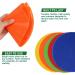 TuXHui Spot Markers 9 & 10 - Non Slip Rubber Agility Cones for Sports Training - 15pcs, 5 Colors - Buy Online on GoSupps.com
