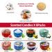 Fragrance Candle Gift Set - 100% Natural Soy Candles for Christmas Mother's Day Yoga & Aromatherapy | 8-Pack - Buy Online on GoSupps.com