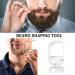 DADYOUPIN Goatee Styling Templates Set - 5 Sizes | Beard Trimming Stencils & Tools for Men's Trendy Goatee Styles - Buy Online on GoSupps.com