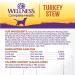 Wellness Turkey Stew Canned Dog Food, 12.5 oz (Pack of 12) - Natural & Thick Formula - Buy Online on GoSupps.com