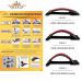 I.L.A. Back Extensor for Posture Correction & Back Pain Relief | Fitness Device with Free Massage Ring & German Instructions - Buy Online on GoSupps.com