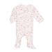 aden + anais Baby Comfort Knit Footie One Piece Newborn & Infant Long Sleeve Onesie Super Soft Cotton Rich Bodysuit with Zip for Babies 3-6 Months Perennial