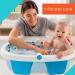 Summer Foldaway Baby Bath - Compact, Portable Infant Tub with Inclined Positioner and Inflatable Base for Easy Storage and Travel - Buy Online on GoSupps.com