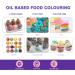 ERCORART Oil Based Food Colouring Set - 10 Highly Concentrated Colors for Chocolate Fondant & More - 6ml Each - Buy Online on GoSupps.com