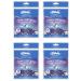 Oral-B Glide 3d White Floss Picks Radiant Mint, 75 Count (pack of 4)