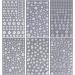 White Flower Nail Decals | Cherry Blossom Leaves Nail Stickers | 3D Self-Adhesive Nail Art Supplies - Buy Online on GoSupps.com