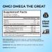 HUM OMG! Omega The Great Triple Omega 3 Fish Oil Supplement for Women & Men with Vitamin E DHA & EPA Skin Care & Skin Tone Support for Heart & Brain Health Gluten Free Non GMO 60 Softgels - Buy Online on GoSupps.com