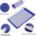 Acupressure Mat Set with Pillows - Stress Relief & Pain Relief for Back & Neck - Soothing Blue Massage Therapy - Buy Online on GoSupps.com