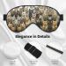 SSIMOO Cat Soft Sleep Eye Mask | Breathable Eye Patch for Women | Perfect Travel & Relaxation Accessory - Black - Buy Online on GoSupps.com